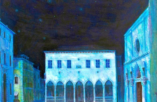 Iustinianopolis III, 2015, akril na platnu,85 x 80 cm