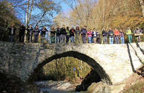 Obnovili so most čez Knežo