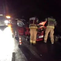 Voznik iz okolice Kobarida je po nesreči napihal več kot 1,4 
promila, njegov sopotnik se je laže poškodoval. 