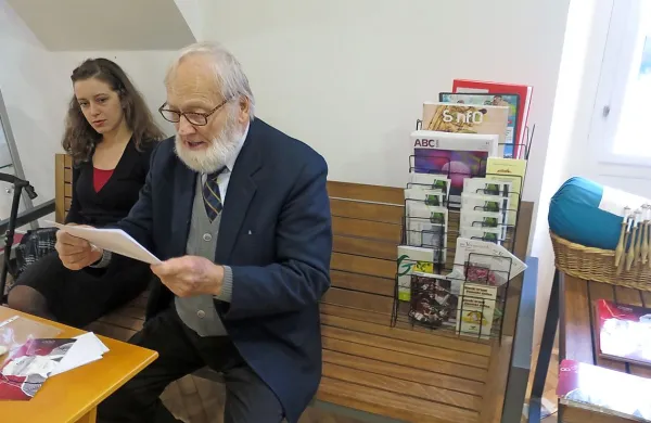 Tomaž Pavšič in Katja Martinčič.