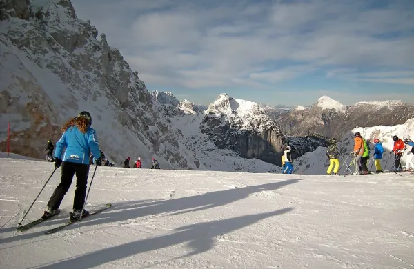 Na Kaninu bo to zimsko sezono verjetno mogoče smučati do konca sedežnice Skripi. 