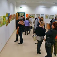 V Točki ZKD Nova Gorica je na ogled razstava slik, nastalih na  ekstemporu Renče 2015.  

