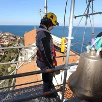 Nem&scaron;ki zvonovi bodo v Piranu zvonili po slovensko (foto)