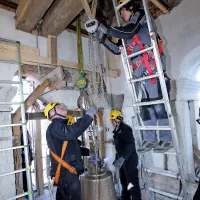 Nem&scaron;ki zvonovi bodo v Piranu zvonili po slovensko (foto)
