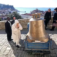 Nem&scaron;ki zvonovi bodo v Piranu zvonili po slovensko (foto)