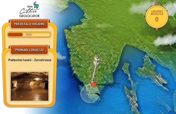  Puščica, ki je iskala podzemne predore Zerostrasse, je 
zadela v polno. Koliko točk?