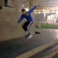 Rocco v akciji na torinskem trgu.