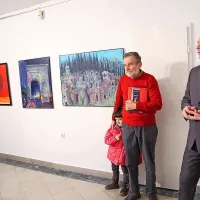 Danes so v izolski galeriji Insula odprli razstavo  slik Roka 
Zelenka.