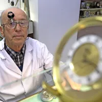 Izolski urar Anton &Scaron;timec, najstarej&scaron;i obrtnik v Sloveniji