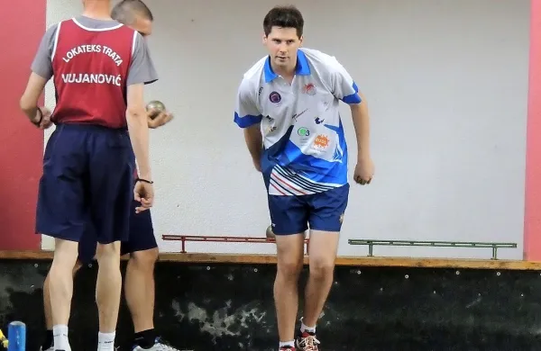 Klemen Sosič je z dobro igro prispeval k sobotni zmagi 
Hrasta.