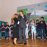 Otroci marežganske &scaron;ole so praznovali s predsednikom republike (foto)