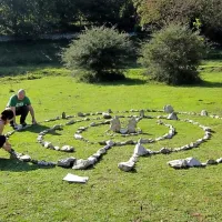 V   naravnem parku Učka lahko opazite razne poslikave, 
poznane kot  umetniška tehnika “land art” oziroma krajinska 
umetnost.