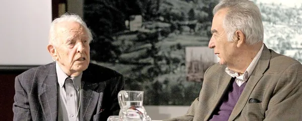 Karl Bonutti (levo) in Jože Šušmelj