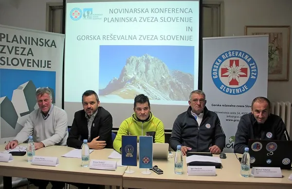 Predstavniki planinske zveze in gorske reševalne službe so 
analizirali letošnjo sezono v hribih. 