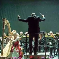 Eva Tomšič med finalnim nastopom na tekmovanju v Izraelu. 

