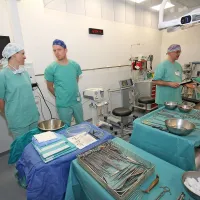 Tudi v operacijski  sobi je vse pripravljeno, vključno z novimi aparaturami. 