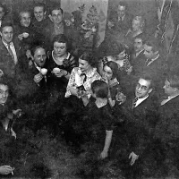 Veno Pilon: Praznovanje v ateljeju, 1936