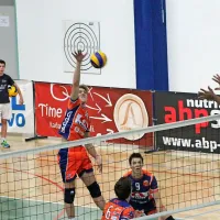 Pri ACH Volleyu je priložnost za igro dobro izkoristil mladi 
Števerjanec Jernej Terpin.