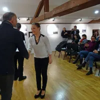 Podelitev certifikatov vodnikom je gostila Hiša kulture v 
Šmartnem. 
