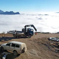 Obračalno kolo je že na Prevali