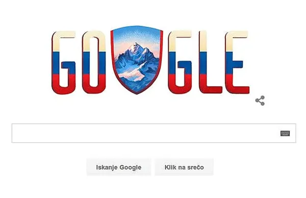 Današnji državni praznik samostojnosti in enotnosti Slovenije 
je počastil tudi spletni brskalnik Google, njihov današnji 
logotip je namreč oblikovan v duhu slovenske zastave in 
stiliziranega grba.