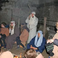 1500 obiskovalcev na božični zgodbi v Vipavskem Križu (foto)