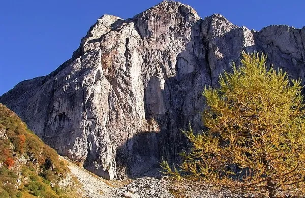 Cilj je bila 2218 metrov visoka gora Creta di Timau.