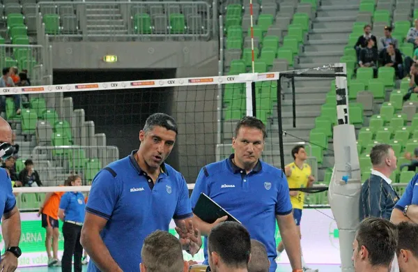 Andrea Giani in njegov primorski pomočnik Samo Miklavc sta 
se dobro ujela. 