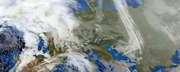 Od zahoda bo naše kraje dosegel ciklon, od severovzhoda pa 
priteka mrzel celinski zrak.