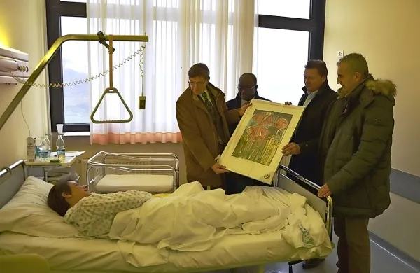 Tudi v izolski porodnišnici so dočakali prvega letošnjega 
novorojenčka.