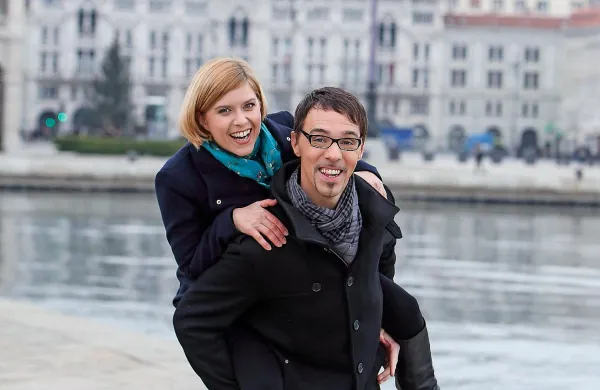 Mitja Tretjak in Špela Lenardič