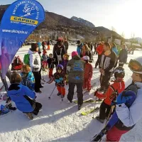 Mali smučarji SK Capris so najpogosteje na smučišču v Forni di Sopra.
