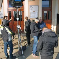  Za nepogrešljivo tehniško ekipo skupine Mangart se je včeraj 
začel  niz vsakodnevnega celodnevnega druženja z “žlahtniki”. 