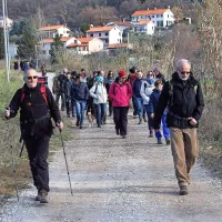 Na pohodu za mir ob žici na Dragonji le pe&scaron;čica udeležencev