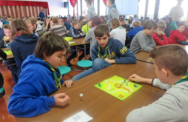   Tekmovanje v družabni igri Človek ne jezi se z rekordno 
udeležbo.