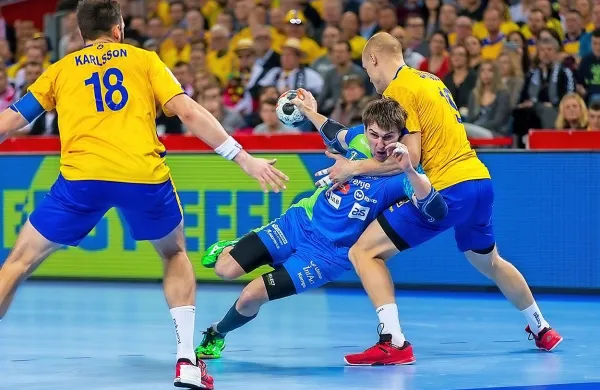 Sebastian Skube je proti Špancem dosegel en gol.