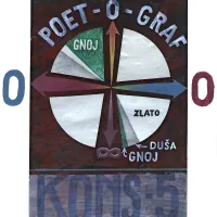 Tudi sloviti Kosovelov Kons. 5 je zaživel v ilustraciji. 