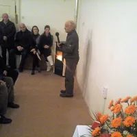 Domačin literat Jožko Stegu se je Kettejevemu spominu 
poklonil s svojo poezijo. 