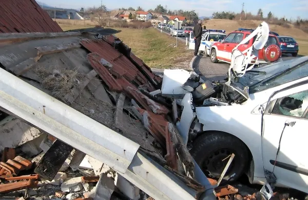 Prometna nesreča pri Selcah
