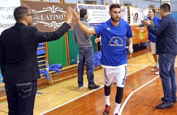 Alen Hodžić je bil v povratni pokalni tekmi najboljši strelec 
Portorožanov.