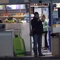 Koprski kriminalisti so prišli raziskat okoliščine dogodka.