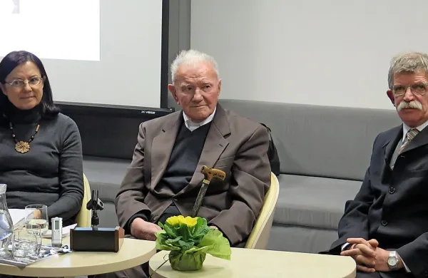 Viktor Saksida v domačih krajih