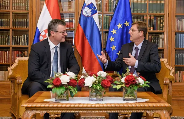 Tihomir Orešković in Miro Cerar