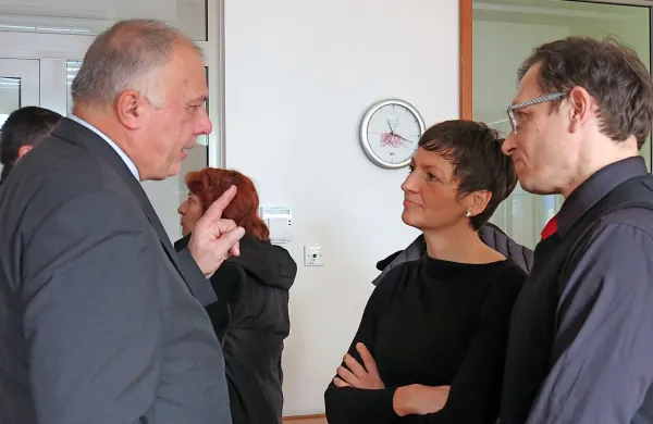 Dogodka se je udeležila tudi šolska ministrica Maja Makovec 
Brenčič.