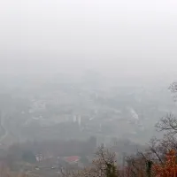 Takšno razglednico Nove Gorice bi   lahko poslali v svet danes 
dopoldne.

