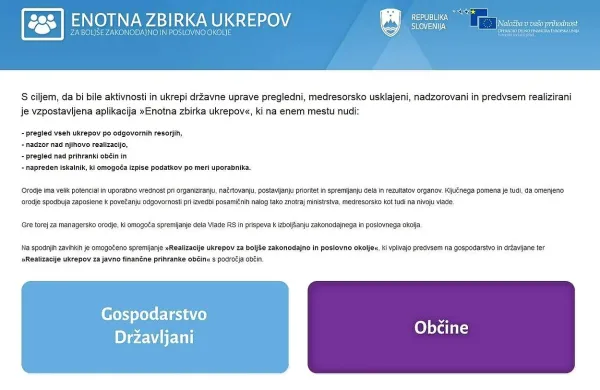 Aplikacija za spremljanje javno finančnih prihrankov občin