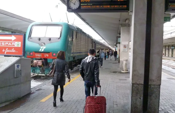 Železniška postaja v Trstu