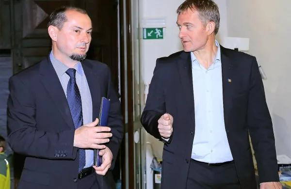 Gašpar Gašpar Mišič in Rado Antolovič
