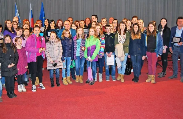 Tudi v Pivki so razglasili najbolj&scaron;e lanske &scaron;portnike