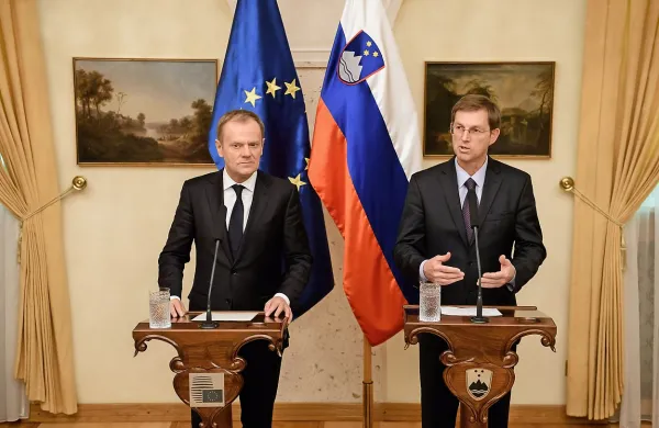 Donald Tusk in Miro Cerar
